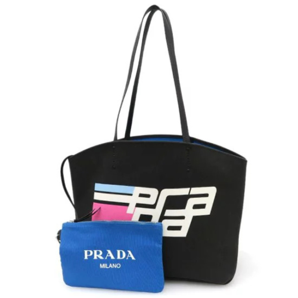 Prada Canvas Tote Bag
